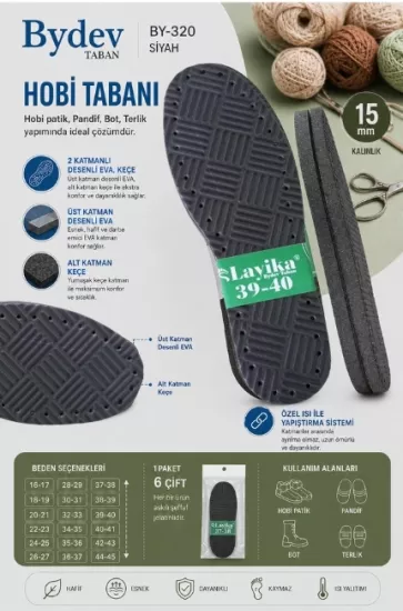 By-320 Terlik Patik Taban
